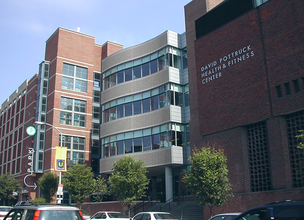 Pottruck Health & Fitness Center exterior