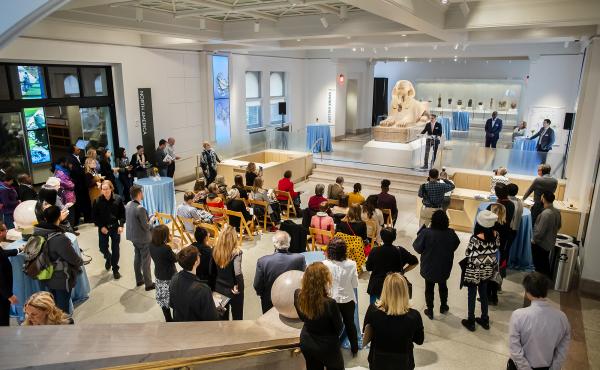 Photo of one of the renovated spaces at the Penn Museum