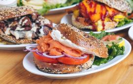 Delicious bagels made by Spread Bagelry.