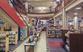 Inside the University of Pennsylvania Bookstore.