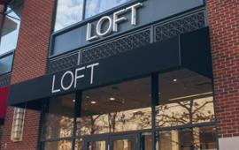 The storefront of Ann Taylor LOFT.