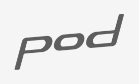 Pod Logo the word pod