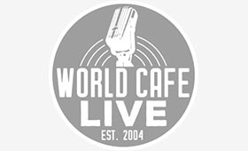 World Cafe Live logo world cafe live logo
